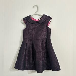 Cherokee Dark Purple Shimmery Dress 4T